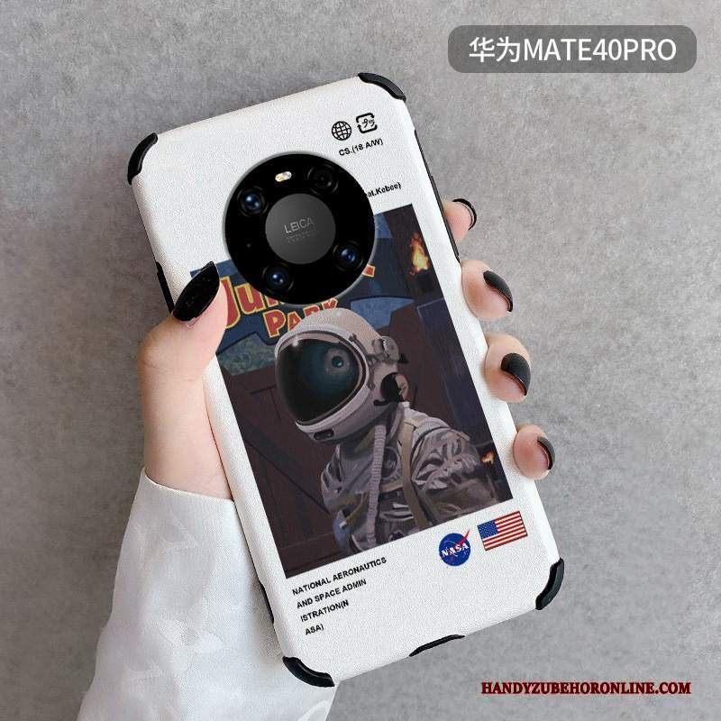 Custodia Huawei Mate 40 Pro Protezione Modello Blu, Cover Huawei Mate 40 Pro Creativo Anti-caduta Morbido