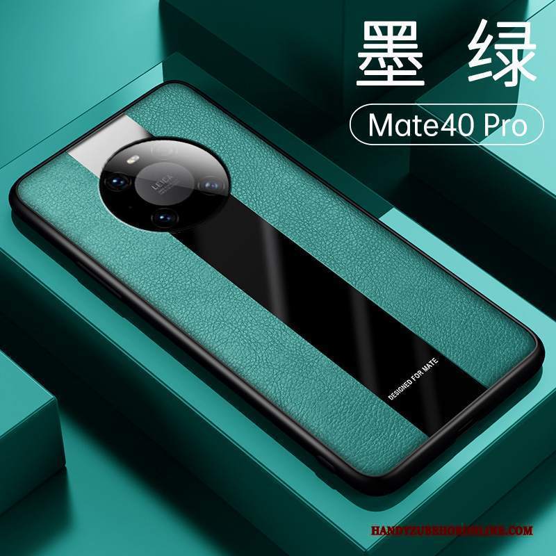 Custodia Huawei Mate 40 Pro Protezione Nuovo Di Personalità, Cover Huawei Mate 40 Pro Pelle Semplici Anti-caduta