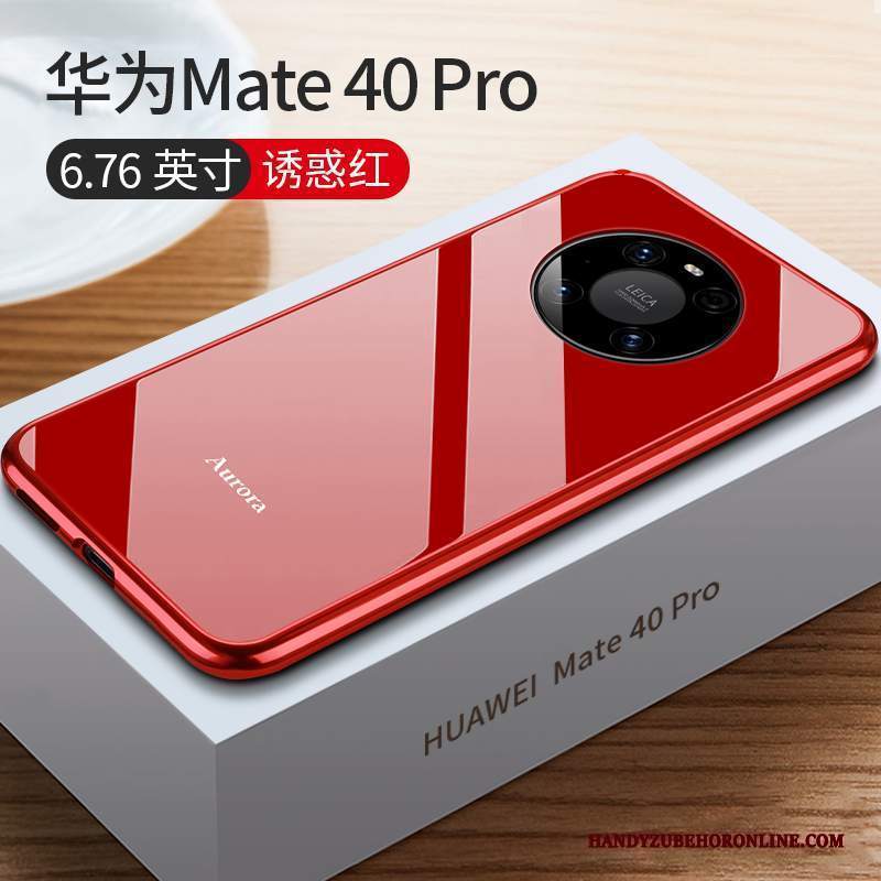 Custodia Huawei Mate 40 Pro Protezione Sottile Nuovo, Cover Huawei Mate 40 Pro Metallotelefono