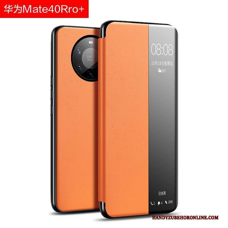 Custodia Huawei Mate 40 Pro+ Silicone Anti-caduta Sottile, Cover Huawei Mate 40 Pro+ Pelle Porpora High End