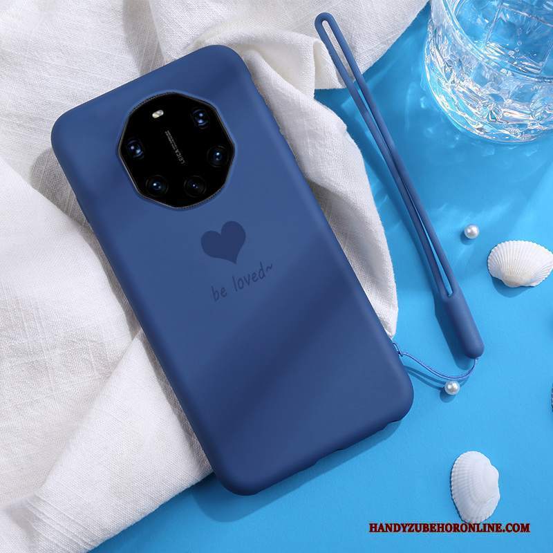 Custodia Huawei Mate 40 Rs Silicone Grigio Nuovo, Cover Huawei Mate 40 Rs Telefono Amare