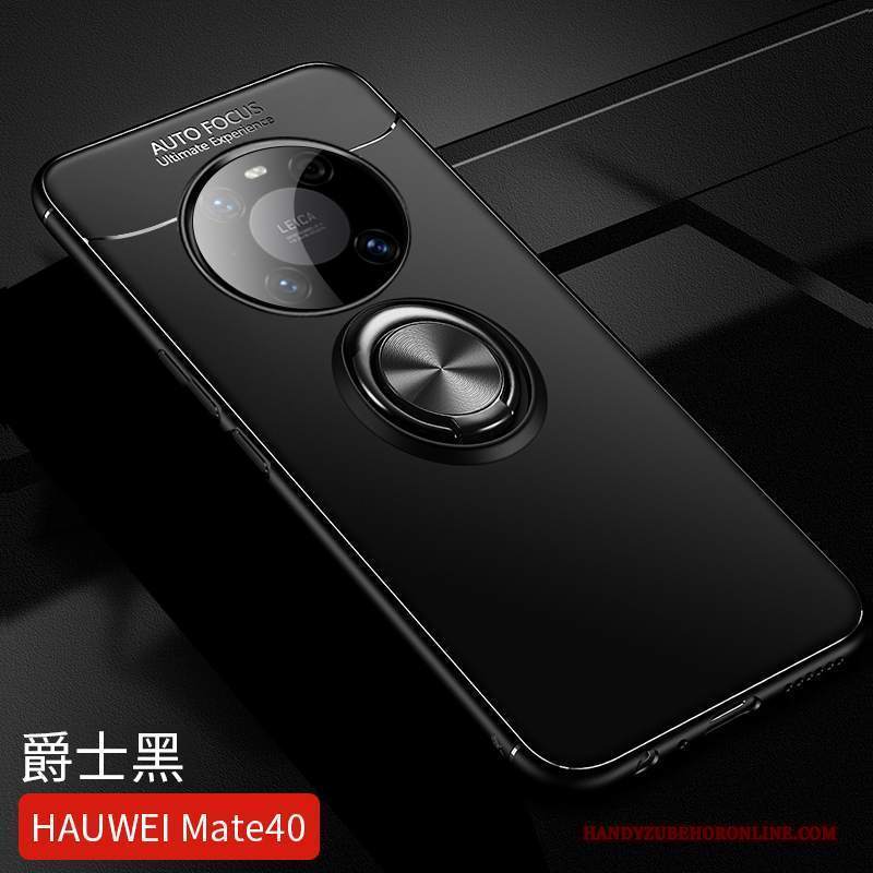 Custodia Huawei Mate 40 Silicone Marchio Di Tendenza Ring, Cover Huawei Mate 40 Protezione Tutto Inclusotelefono