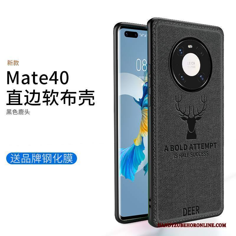 Custodia Huawei Mate 40 Silicone Morbido Sottile, Cover Huawei Mate 40 Protezione Grigio Tutto Incluso