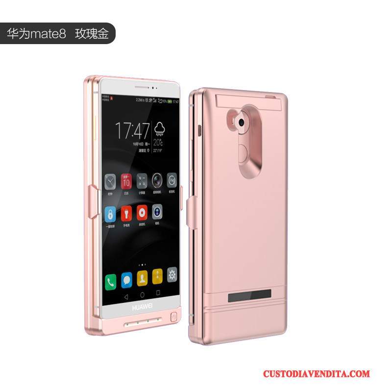 Custodia Huawei Mate 8 Colore Metallotelefono, Cover Huawei Mate 8 Protezione Telaio