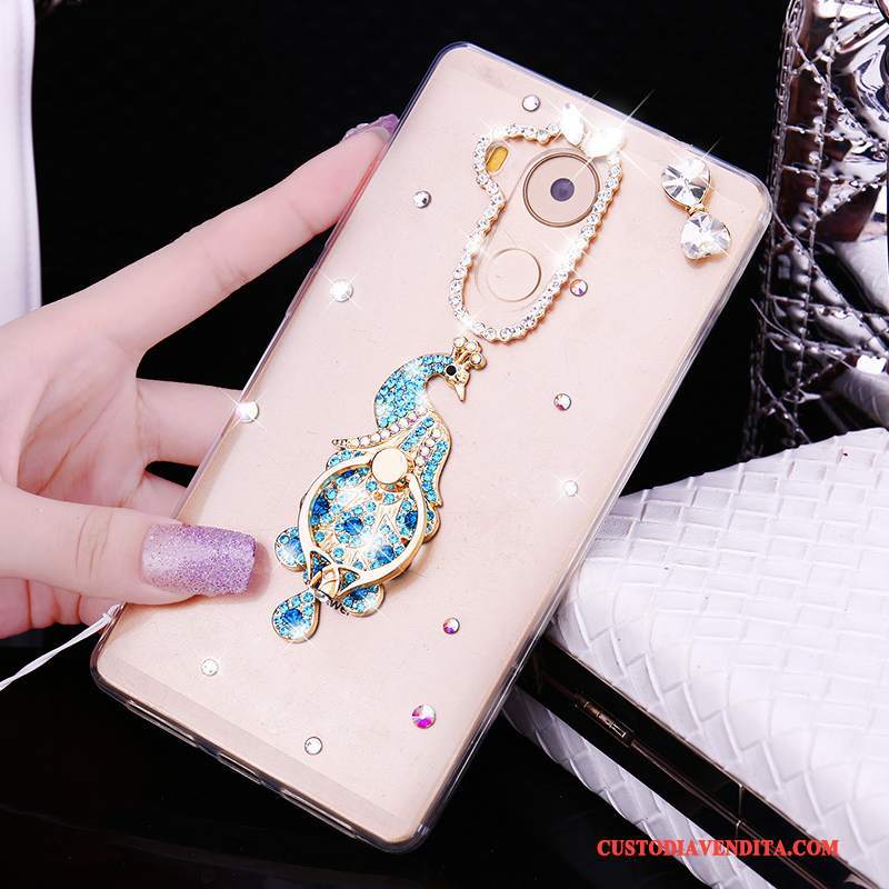 Custodia Huawei Mate 8 Silicone Tendenza Morbido, Cover Huawei Mate 8 Strass Anti-cadutatelefono