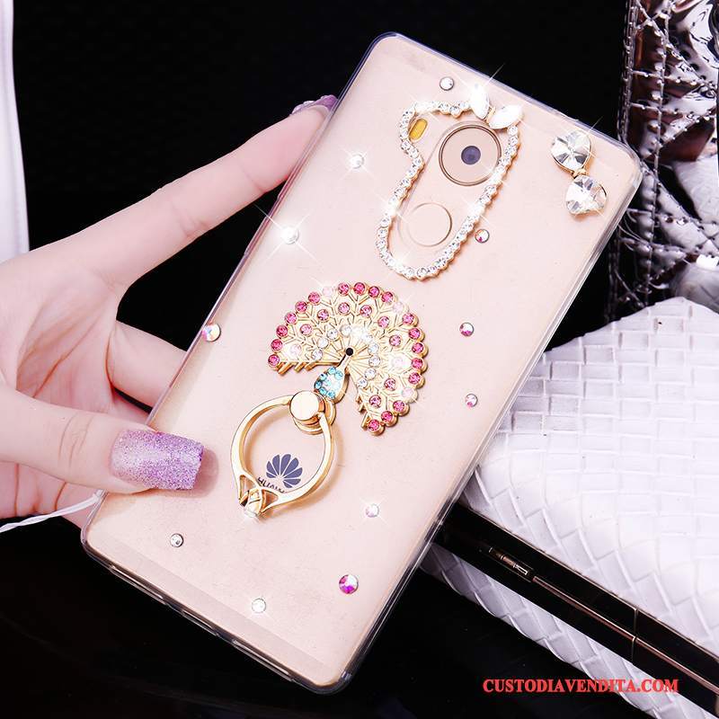 Custodia Huawei Mate 8 Silicone Tendenza Morbido, Cover Huawei Mate 8 Strass Anti-cadutatelefono