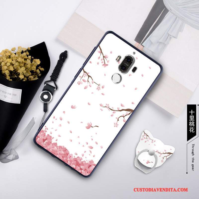 Custodia Huawei Mate 9 Colore Ornamenti Appesi Tempra, Cover Huawei Mate 9 Silicone Pellicola Protettiva Morbido