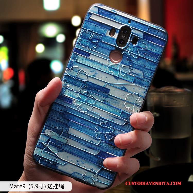 Custodia Huawei Mate 9 Colore Tendenzatelefono, Cover Huawei Mate 9 Creativo Tutto Incluso Morbido