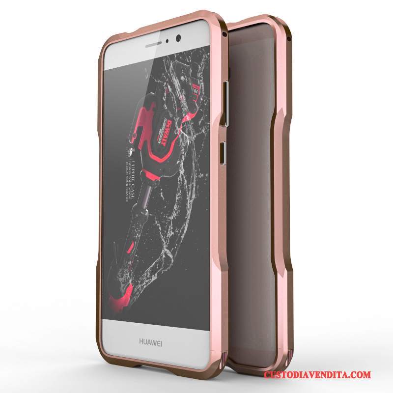 Custodia Huawei Mate 9 Creativo Argento Telaio, Cover Huawei Mate 9 Protezione Telefono Hemming