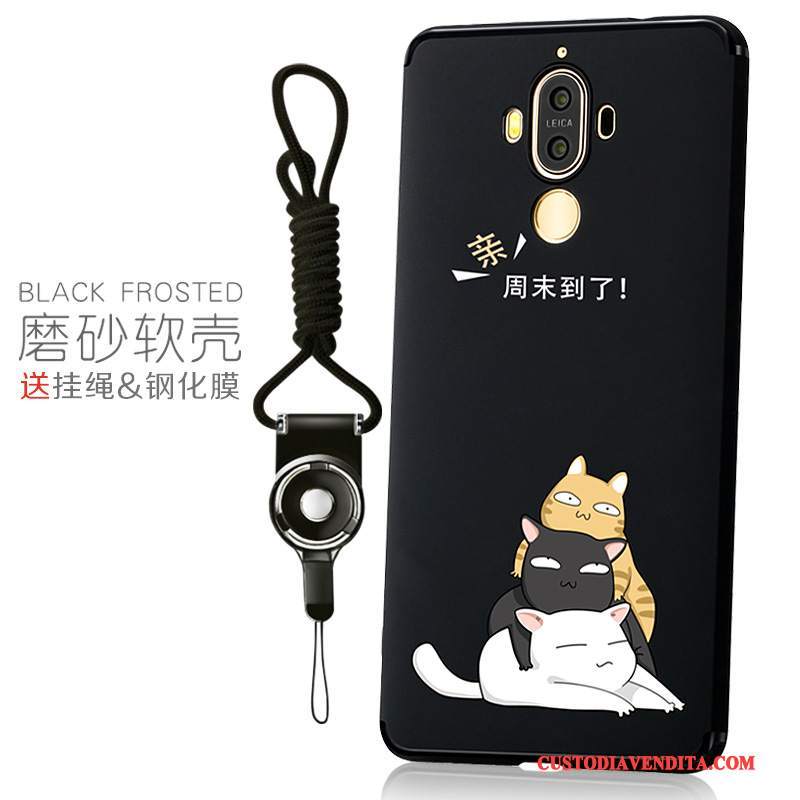 Custodia Huawei Mate 9 Creativo Di Personalitàtelefono, Cover Huawei Mate 9 Silicone Morbido Macchiati