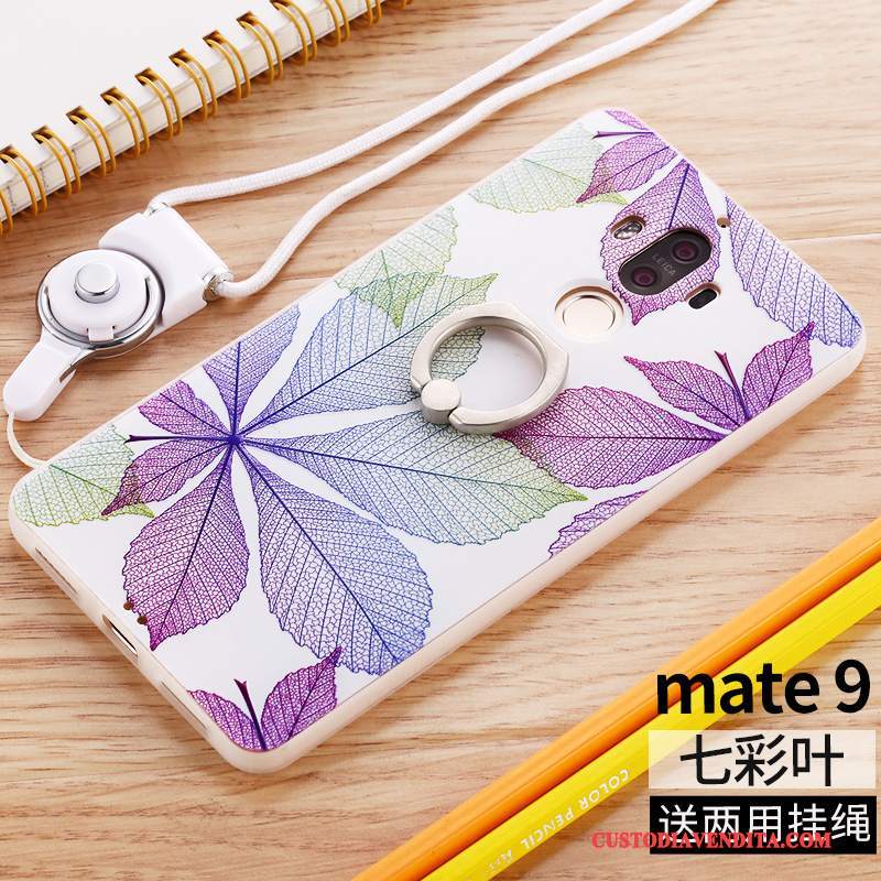 Custodia Huawei Mate 9 Creativo Telefono Blu, Cover Huawei Mate 9 Silicone Tutto Incluso Di Personalità