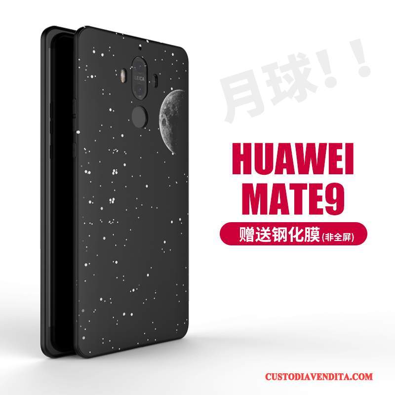 Custodia Huawei Mate 9 Creativo Telefono Morbido, Cover Huawei Mate 9 Silicone Tendenza Anti-caduta