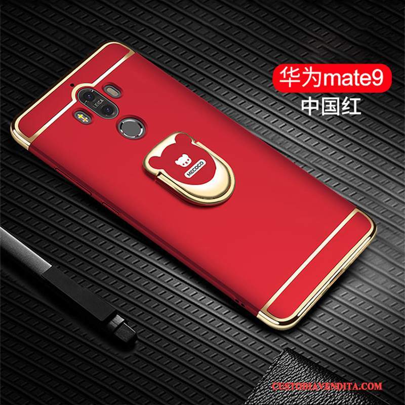 Custodia Huawei Mate 9 Creativo Telefono Rosso, Cover Huawei Mate 9 Tutto Incluso Sottile