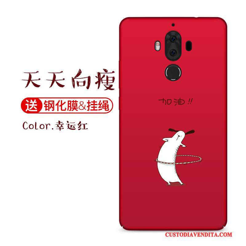 Custodia Huawei Mate 9 Creativo Tendenzatelefono, Cover Huawei Mate 9 Di Personalità Rosso