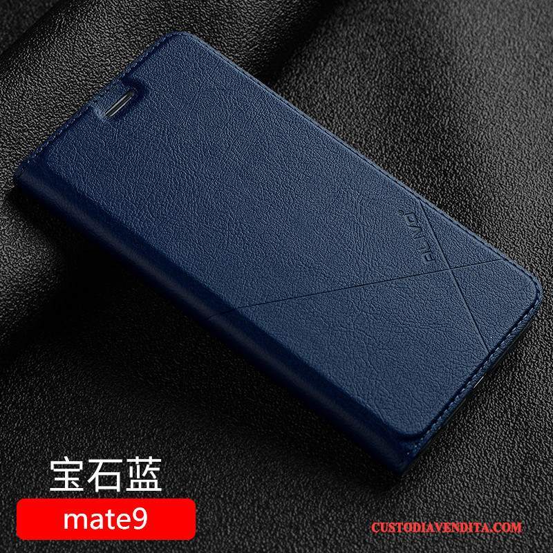 Custodia Huawei Mate 9 Folio Rosa Tutto Incluso, Cover Huawei Mate 9 Pelle Anti-cadutatelefono