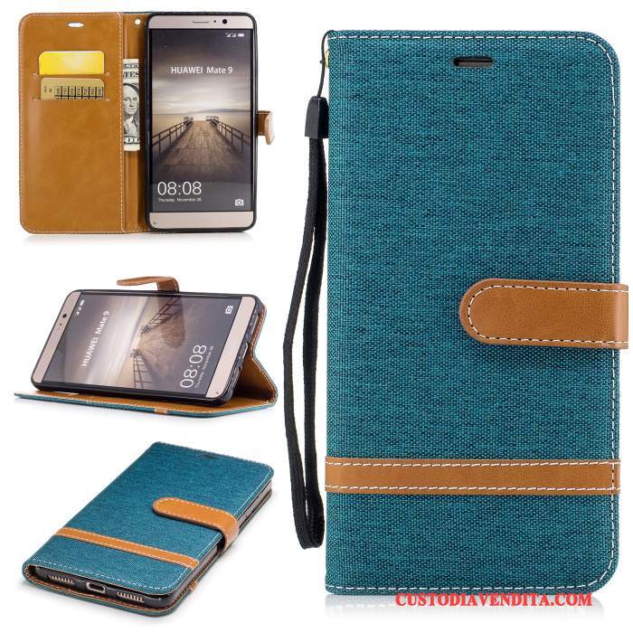 Custodia Huawei Mate 9 Pelle Rossotelefono, Cover Huawei Mate 9 Protezione Coperchio Posteriore