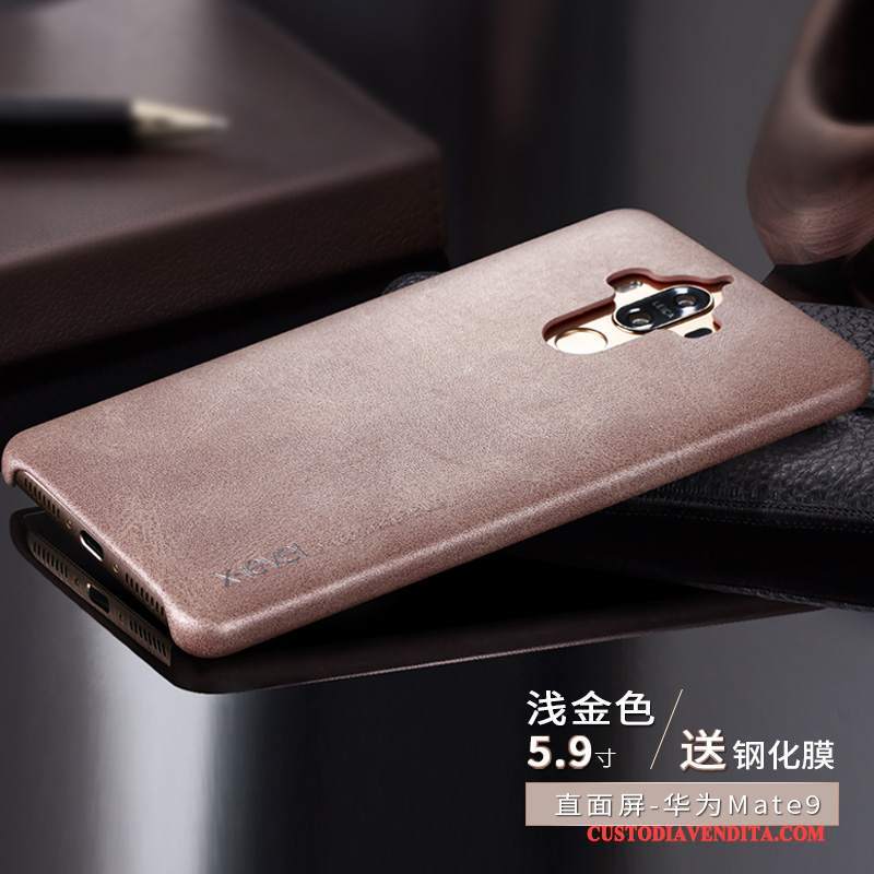 Custodia Huawei Mate 9 Pelle Tendenzatelefono, Cover Huawei Mate 9 Protezione Sottile Anti-caduta