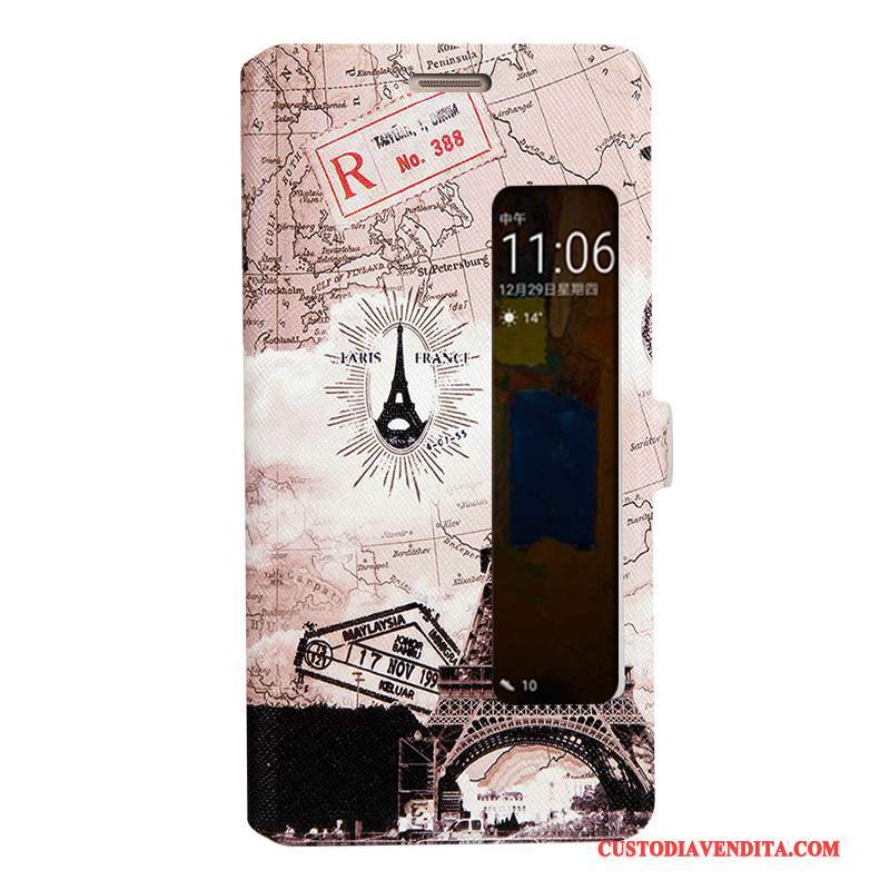 Custodia Huawei Mate 9 Pro Cartone Animato Rosatelefono, Cover Huawei Mate 9 Pro Pelle