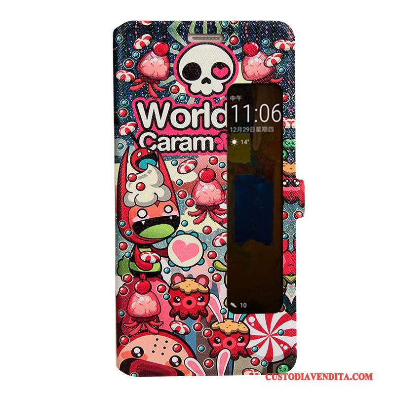 Custodia Huawei Mate 9 Pro Cartone Animato Rosatelefono, Cover Huawei Mate 9 Pro Pelle