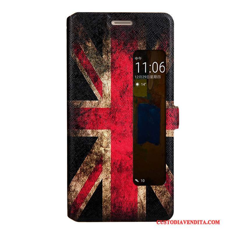 Custodia Huawei Mate 9 Pro Cartone Animato Rosatelefono, Cover Huawei Mate 9 Pro Pelle