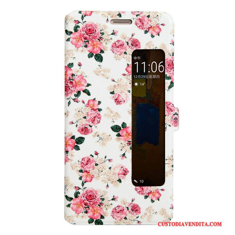 Custodia Huawei Mate 9 Pro Cartone Animato Rosatelefono, Cover Huawei Mate 9 Pro Pelle