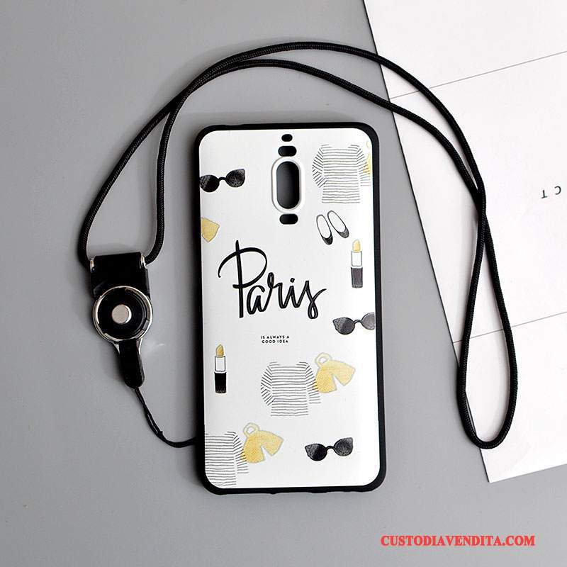 Custodia Huawei Mate 9 Pro Cartone Animato Tendenza Ornamenti Appesi, Cover Huawei Mate 9 Pro Silicone Morbidotelefono