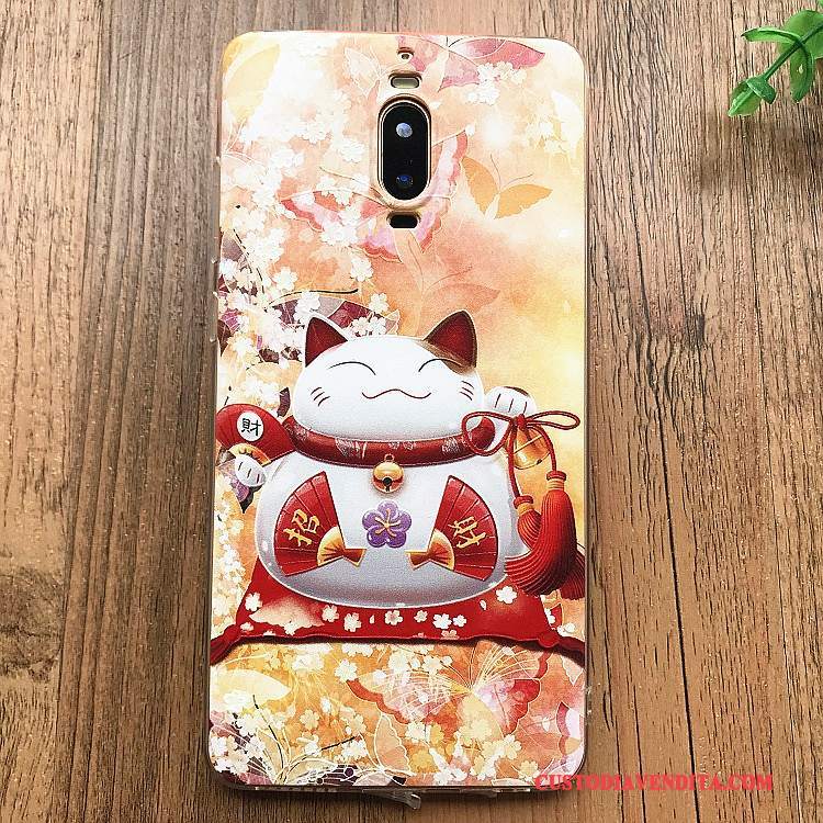 Custodia Huawei Mate 9 Pro Creativo Anti-caduta Morbido, Cover Huawei Mate 9 Pro Silicone Di Personalità Super