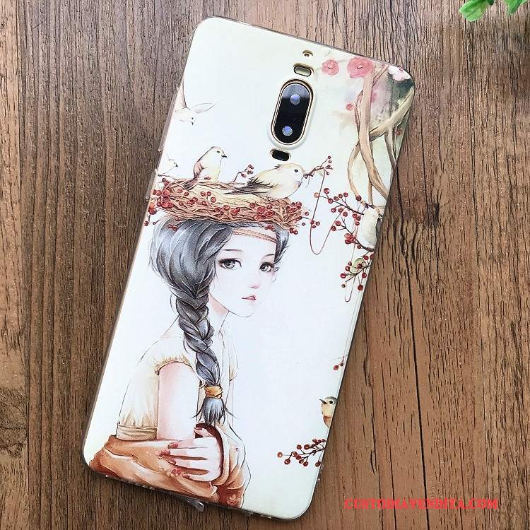 Custodia Huawei Mate 9 Pro Creativo Anti-caduta Morbido, Cover Huawei Mate 9 Pro Silicone Di Personalità Super