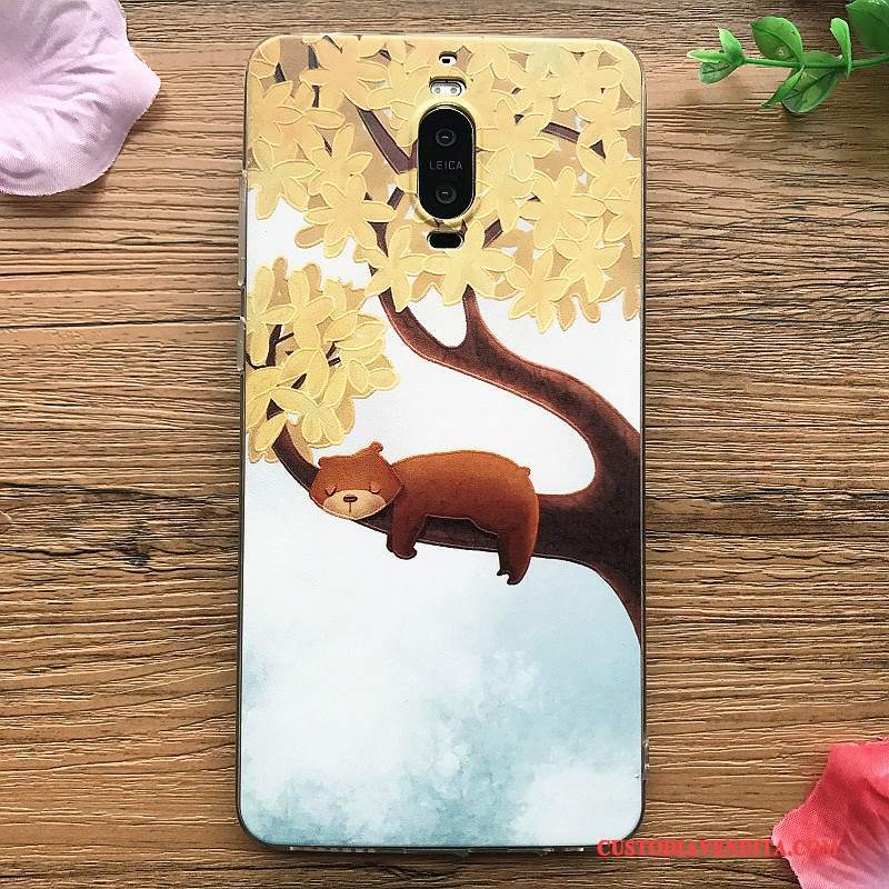 Custodia Huawei Mate 9 Pro Creativo Anti-caduta Morbido, Cover Huawei Mate 9 Pro Silicone Di Personalità Super