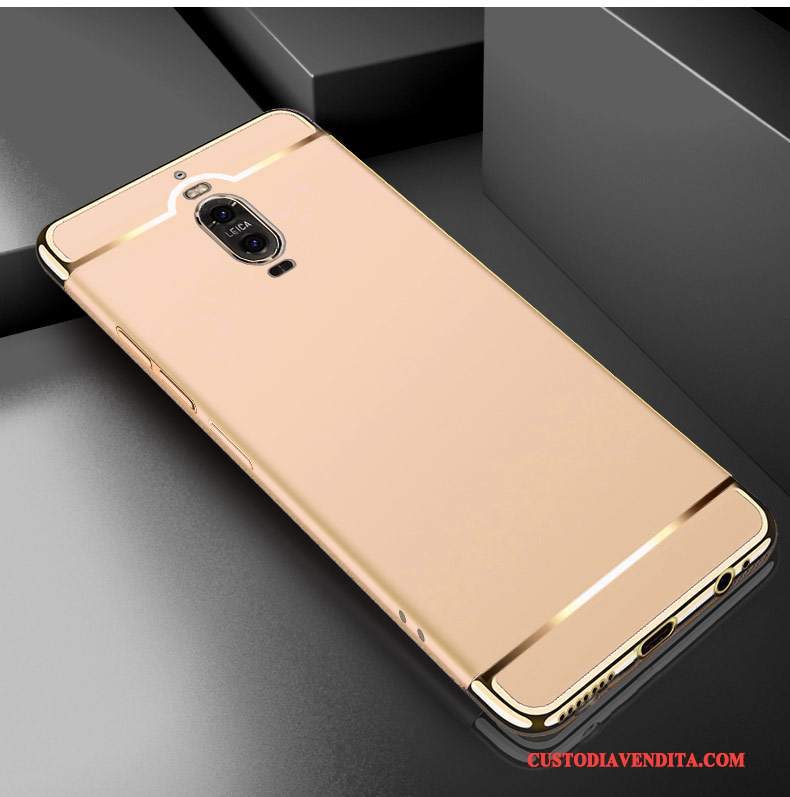 Custodia Huawei Mate 9 Pro Creativo Blu Metallo, Cover Huawei Mate 9 Pro Di Personalità Telaio