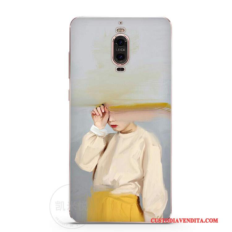 Custodia Huawei Mate 9 Pro Creativo Di Personalità Fresco, Cover Huawei Mate 9 Pro Protezione Morbido Pittura Ad Olio