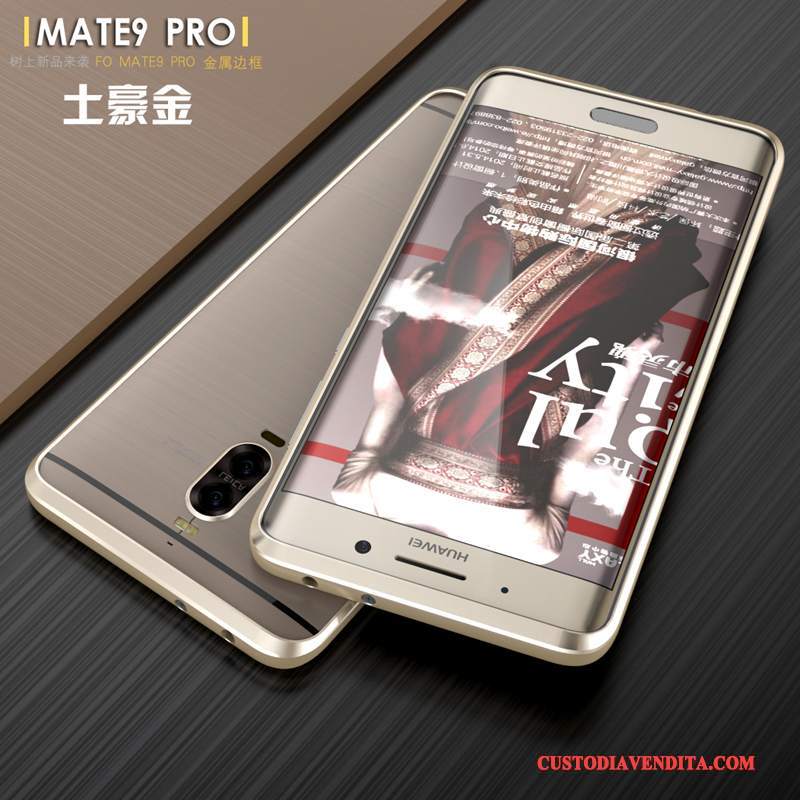 Custodia Huawei Mate 9 Pro Creativo Telaio Sottili, Cover Huawei Mate 9 Pro Protezione Telefono Tendenza