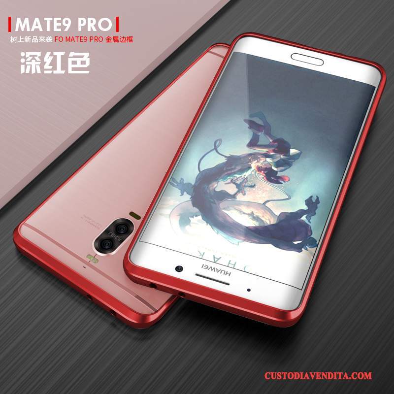 Custodia Huawei Mate 9 Pro Creativo Telaio Sottili, Cover Huawei Mate 9 Pro Protezione Telefono Tendenza