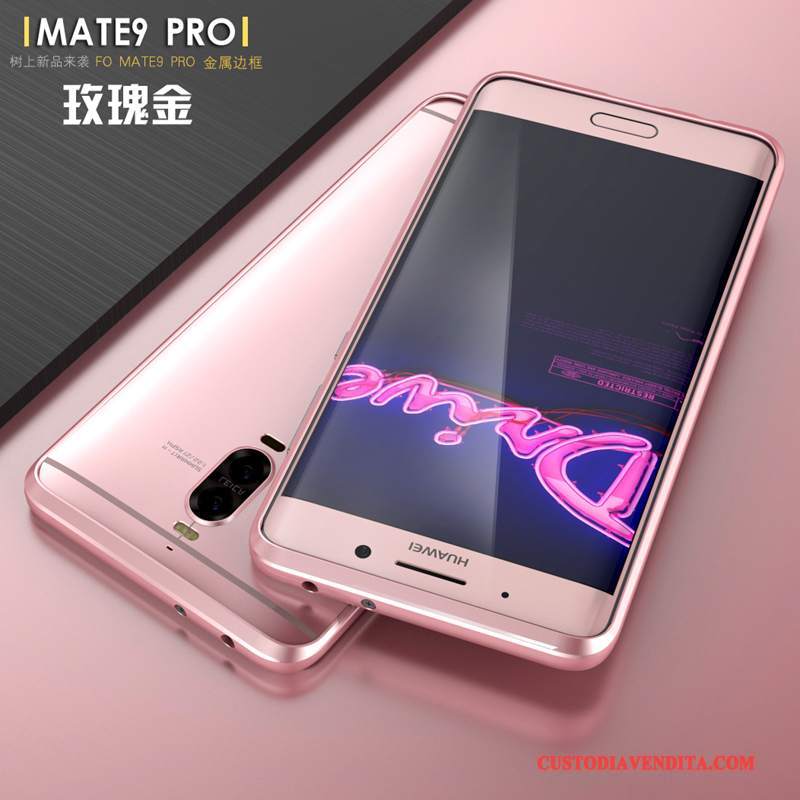 Custodia Huawei Mate 9 Pro Creativo Telaio Sottili, Cover Huawei Mate 9 Pro Protezione Telefono Tendenza