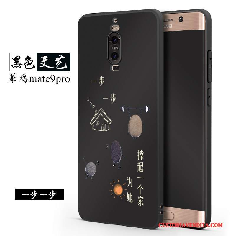 Custodia Huawei Mate 9 Pro Creativo Telefono Di Personalità, Cover Huawei Mate 9 Pro Silicone Tendenza Anti-caduta