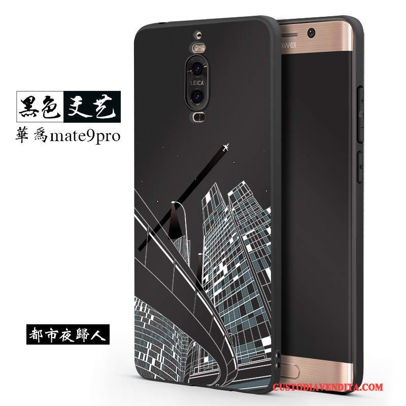 Custodia Huawei Mate 9 Pro Creativo Telefono Di Personalità, Cover Huawei Mate 9 Pro Silicone Tendenza Anti-caduta