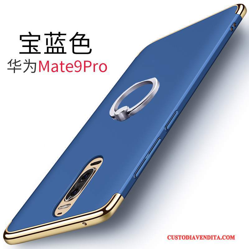 Custodia Huawei Mate 9 Pro Difficile Rosso, Cover Huawei Mate 9 Pro Metallotelefono