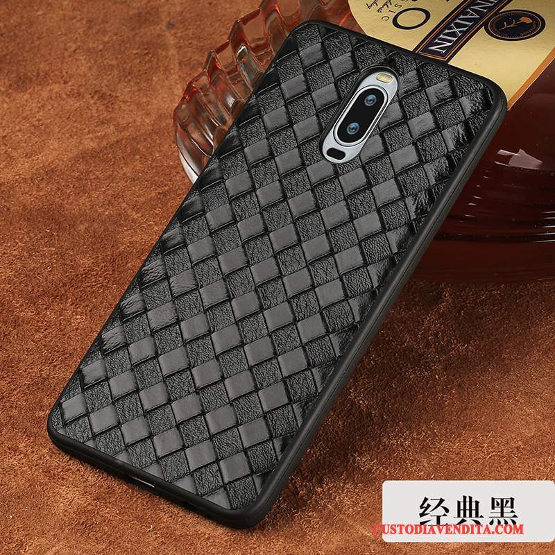 Custodia Huawei Mate 9 Pro Pelle Sottiletelefono, Cover Huawei Mate 9 Pro Creativo Nero Di Personalità