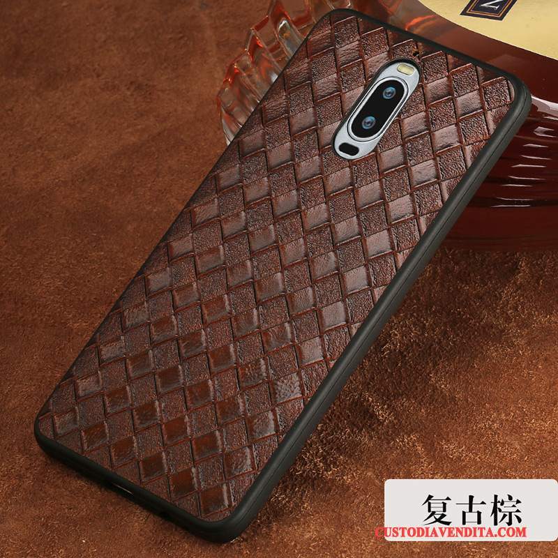 Custodia Huawei Mate 9 Pro Pelle Sottiletelefono, Cover Huawei Mate 9 Pro Creativo Nero Di Personalità