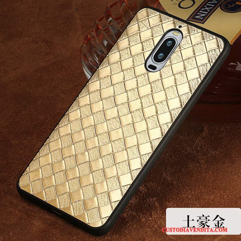 Custodia Huawei Mate 9 Pro Pelle Sottiletelefono, Cover Huawei Mate 9 Pro Creativo Nero Di Personalità