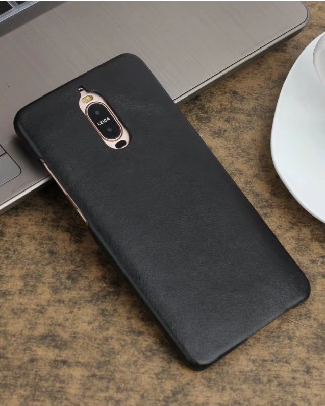 Custodia Huawei Mate 9 Pro Pelle Telefono Nero, Cover Huawei Mate 9 Pro Protezione Affari