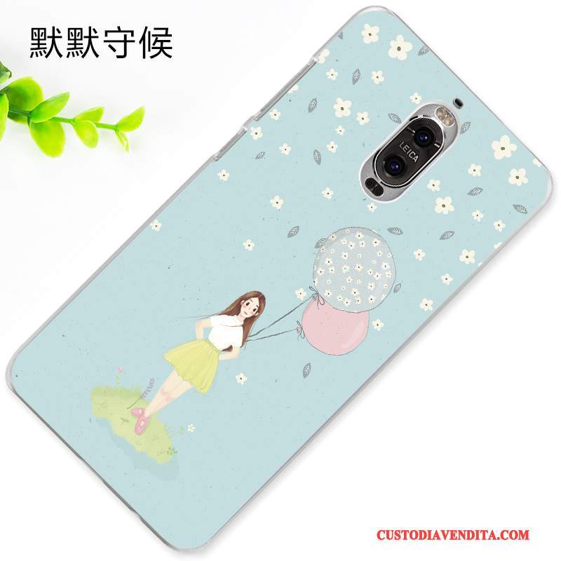 Custodia Huawei Mate 9 Pro Protezione Di Personalitàtelefono, Cover Huawei Mate 9 Pro Goffratura Macchiati Bianco