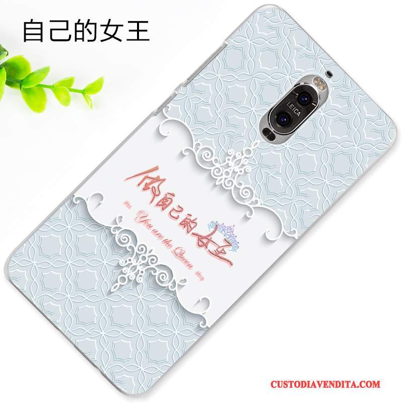 Custodia Huawei Mate 9 Pro Protezione Di Personalitàtelefono, Cover Huawei Mate 9 Pro Goffratura Macchiati Bianco