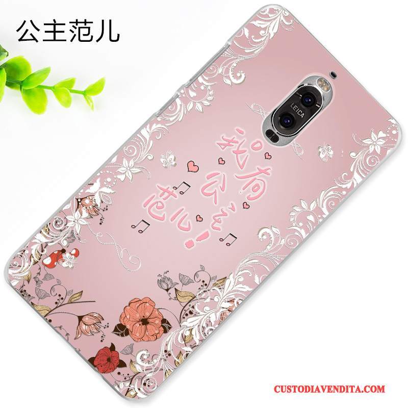 Custodia Huawei Mate 9 Pro Protezione Di Personalitàtelefono, Cover Huawei Mate 9 Pro Goffratura Macchiati Bianco