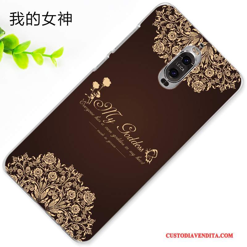 Custodia Huawei Mate 9 Pro Protezione Di Personalitàtelefono, Cover Huawei Mate 9 Pro Goffratura Macchiati Bianco