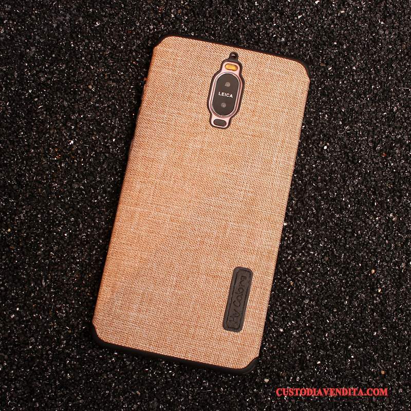 Custodia Huawei Mate 9 Pro Silicone Di Personalità Cotone E Lino, Cover Huawei Mate 9 Pro Telefono