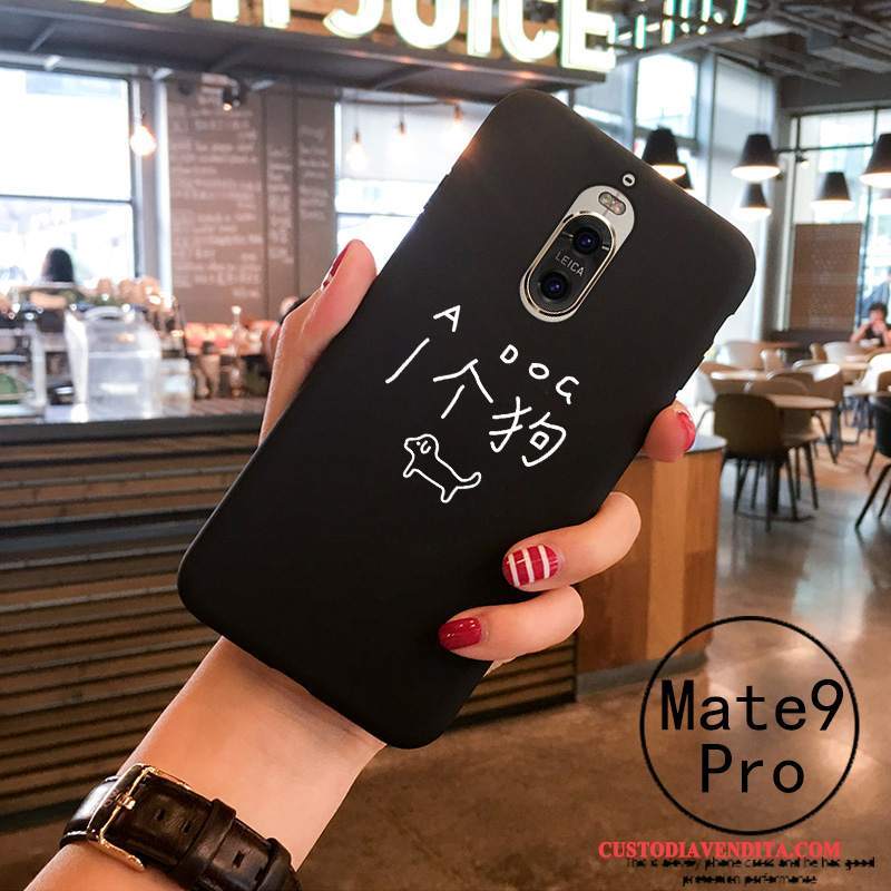 Custodia Huawei Mate 9 Pro Silicone Nero Di Personalità, Cover Huawei Mate 9 Pro Protezione Tendenzatelefono