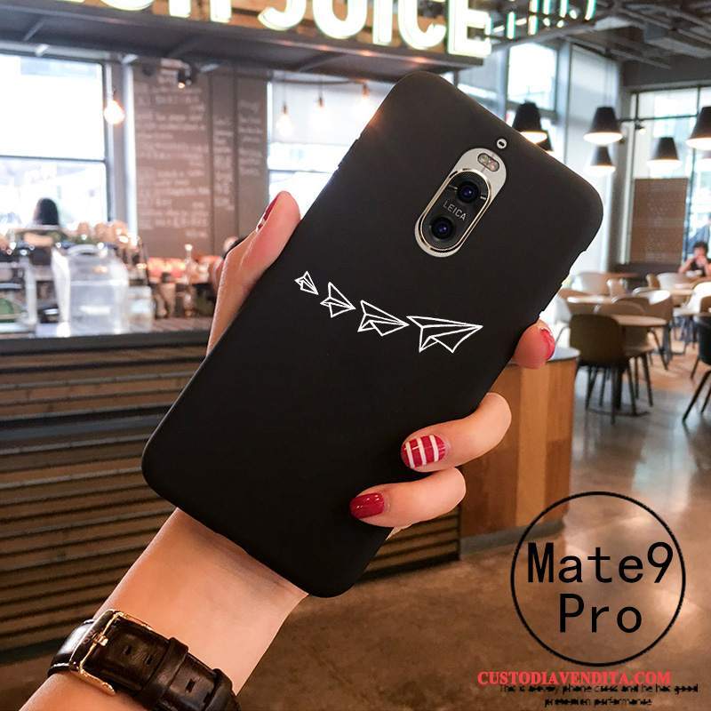 Custodia Huawei Mate 9 Pro Silicone Nero Di Personalità, Cover Huawei Mate 9 Pro Protezione Tendenzatelefono