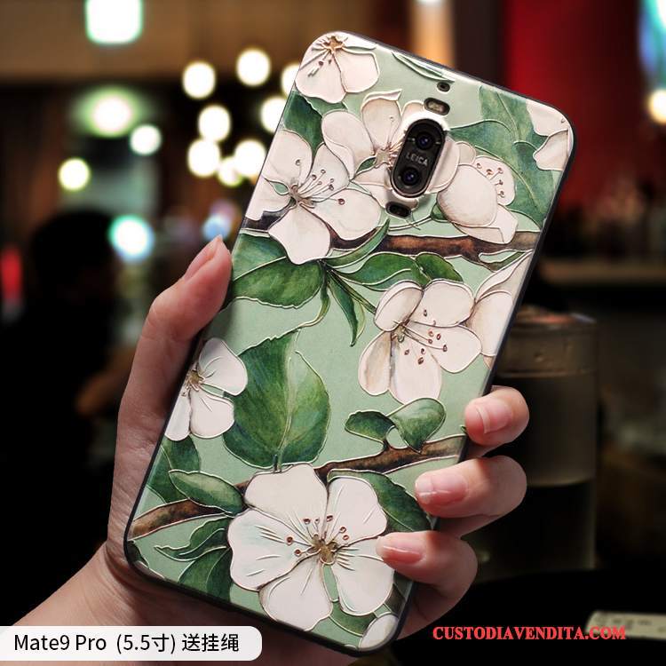 Custodia Huawei Mate 9 Pro Silicone Telefono Ornamenti Appesi, Cover Huawei Mate 9 Pro Creativo Di Personalità Tutto Incluso