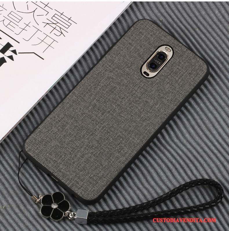 Custodia Huawei Mate 9 Pro Silicone Verdetelefono, Cover Huawei Mate 9 Pro Pelle Morbido Tutto Incluso